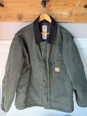 Carhartt C26 MOS Arctic Quilt Lined Sandstone Traditional Coat 2XL